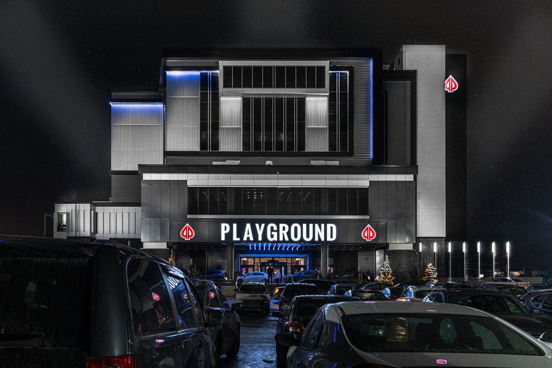 The gaming floor at Playground